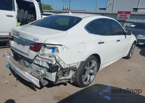 2015 Infiniti Q70 3.7 from USA, damaged, VIN JN1BY1AP3FM540756